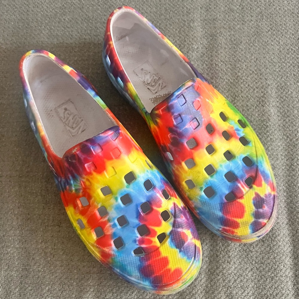 Vans Kids Rainbow Tie-Dye Water Shoes